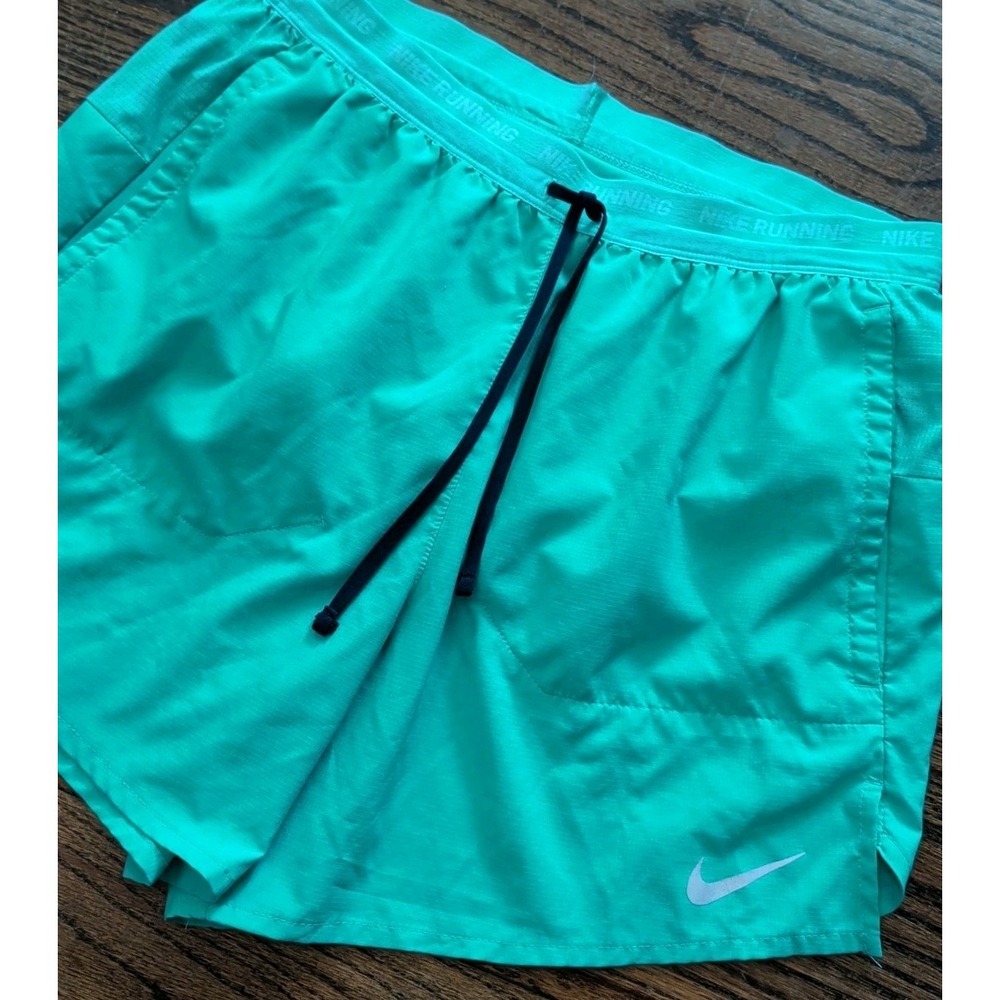 Nike Men's Dri-FIT Stride 5" Running Shorts Lined Green Sz M DM4755-369 - Picture 2 of 9